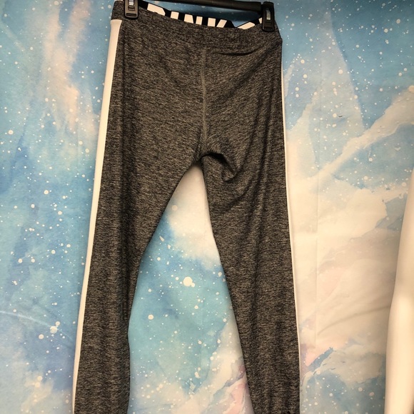 NWOT “PINK” SO COOL,LEGGINGS WITH ONE FOLD DOWN TOP PLUS WIDE COMFORT WAISTBAND - Picture 4 of 10